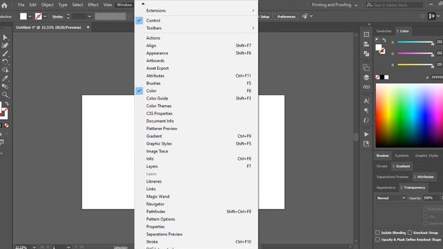 How to restore missing panel in adobe illustrator смотреть онлайн