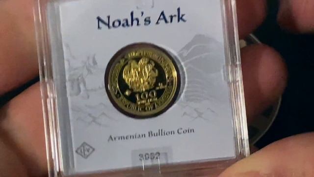 2020 Armenia 1 gram Gold 100 Dram Noah's Ark BU Unboxing and Coin Review! .9999 Fine Gold! Geiger! смотреть онлайн