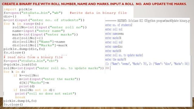 Python Binary File Program 2 смотреть онлайн