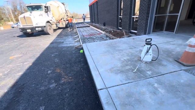 Concrete sidewalk & sub grade, base stone, asphalt binder and surface elevations, handicap ramp смотреть онлайн