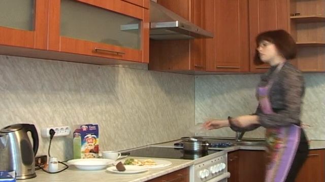 еда в пост каша с фруктами