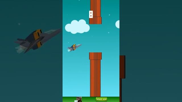 Flappy Plane - Android Gameplay [48 Secs, 480p60fps] смотреть онлайн