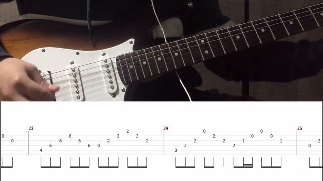 Aerosmtih - Cryin'  / Full Guitar PRO TAB Cover + SOLO / LESSON / TUTORIAL