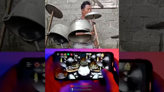 "PARODI" ST 12 AKU MASIH SAYANG VS COVER REAL DRUM смотреть онлайн