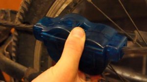 Чистка велосипедной цепи. Машинка для чистки велосипедной цепи