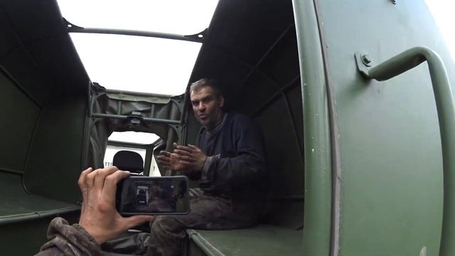 Обзор вездеходов Соломономобиль, шина Трэкол 1600х700, кунг и борт. ч1. смотреть онлайн