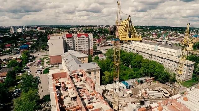 Строящиеся микрорайоны Омска от Четвертого треста смотреть онлайн