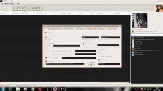 Como usar e configurar SpyNet v2.7 Final смотреть онлайн