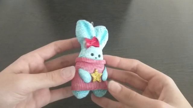 Кролик девочка на ёлку Новогодняя игрушка из папье-маше | обзор товара Озон смотреть онлайн