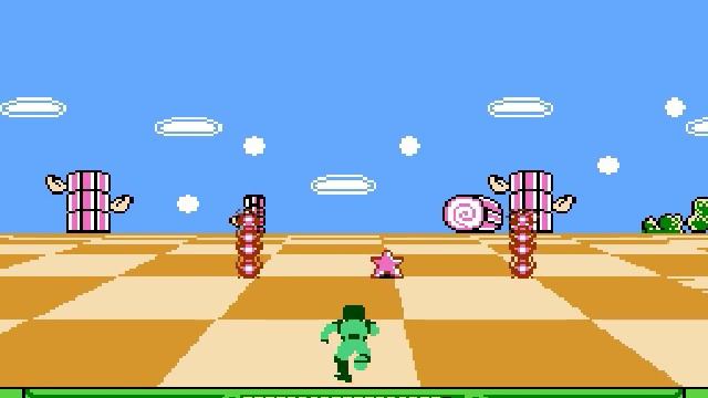 3-D Battles of World Runner, The (NES) смотреть онлайн