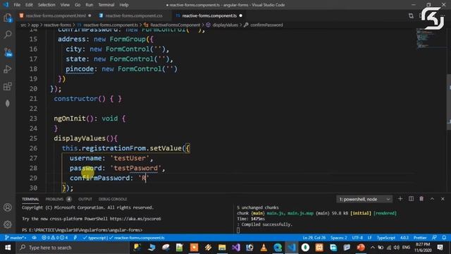 #Angular10 in Telugu #51 Reactive Forms: Setting FormControl Values in #Angular10 in Telugu смотреть онлайн