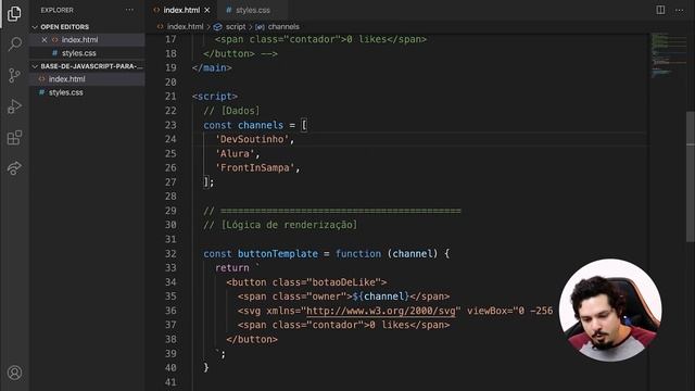 O que estudar antes de tentar aprender um Framework JavaScript? (React, Angular, Vue) #ImersaoReact смотреть онлайн