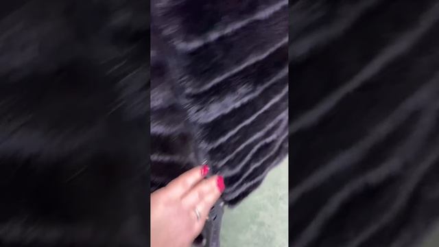 Шуба из меха норки "хвостики" на натуральной замше смотреть онлайн