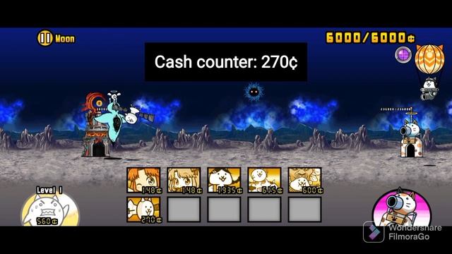 Beating Itf chapter 1 moon with only 270¢ (Battle cats) смотреть онлайн