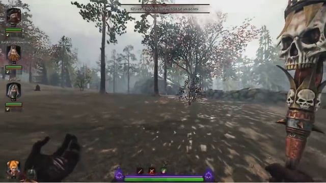 Vermintide 2 - Empire in Flames - Out of Map Walkthrough from Start to Finish смотреть онлайн