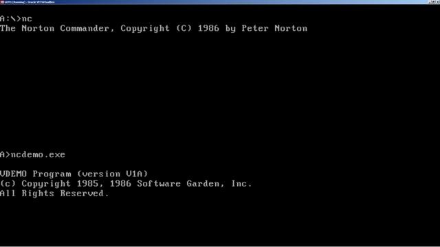 Norton Commander 1.0 смотреть онлайн