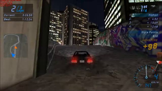 Need For Speed Underground - Atlantica Challenge [1080p60 - GTX 1080 - 9/133] смотреть онлайн