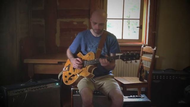 Heritage H-575 guitar test on Fender Pro Reverb and Polytone Teeny-Brute смотреть онлайн