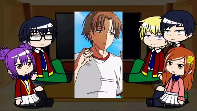 classroom of the elite react to Ayanokoji kiyotaka|class d(Eng/Rus) смотреть онлайн