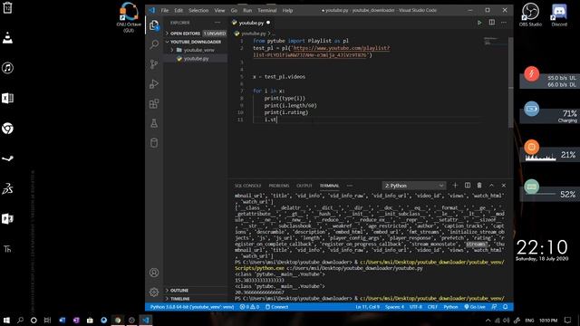 Download from youtube videos with any format in python смотреть онлайн