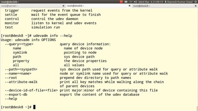Device Management using udev смотреть онлайн
