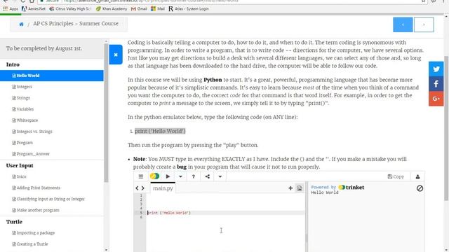 Using Trinket смотреть онлайн