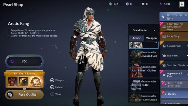 All Grandmaster Cosmetics - America Server - Black Desert Mobile смотреть онлайн