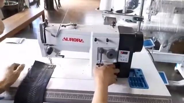 Промышленная швейная машина строчки зигзаг Aurora A-20U63D (прямой привод) смотреть онлайн