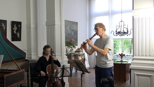 Telemann, "Sonate facile", alto recorder, F major смотреть онлайн