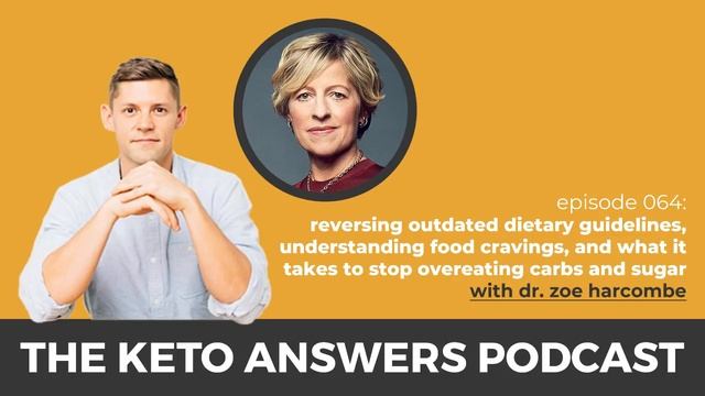 The Keto Answers Podcast 064: Reversing Outdated Dietary Guidelines - Dr. Zoe Harcombe смотреть онлайн