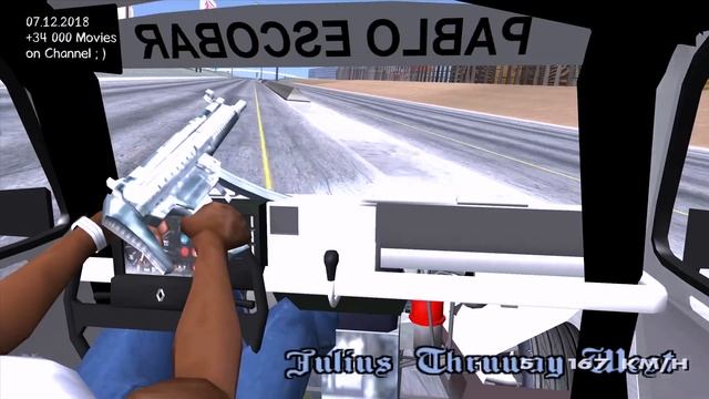 Renault 4 Rally Of Pablo Escobar ✪ TUNING SPEED | AMD NVIDIA GTA SA  Realistic New Graphics _REVIEW