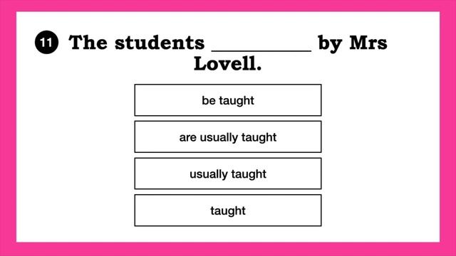 TENSES Quiz | Can you pass? ✅ смотреть онлайн
