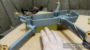 Собираем квадрокоптер DJA Mavic 3D printed  из F450 : часть#1