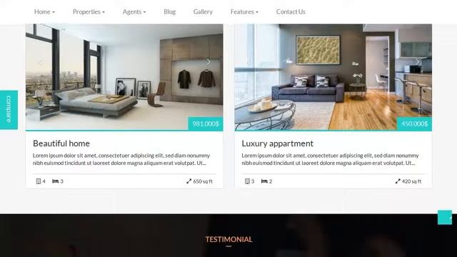 RBestate - Responsive WordPress Real Estate Theme смотреть онлайн