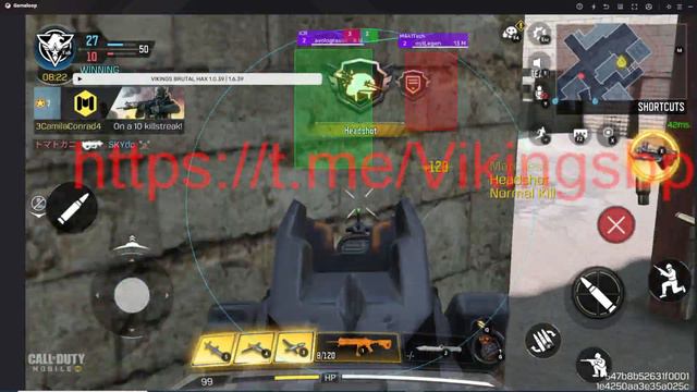 GAMELOOP COD MOBILE BYPASS + HAXXX(Viking Bypass) смотреть онлайн
