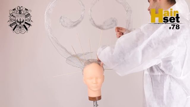 HAIR SET #78 Fantasy Hairstyling Фантазийная прическа - RU