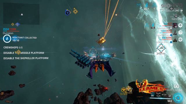 Warframe R-9 Cloud (Veil Proxima) Mission Exterminate Void Storm смотреть онлайн