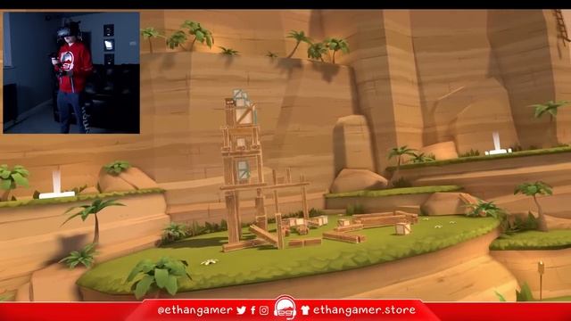 My first Virtual Reality video! - Angry Birds VR: Isle of Pigs смотреть онлайн