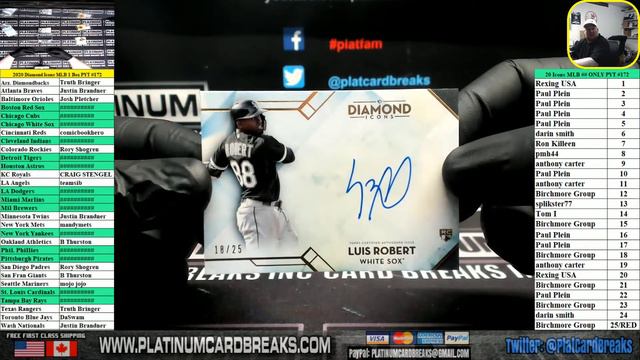 2020 Topps Diamond Icons Baseball 1 Box PYT #172 ~ 3 1of1s WOW what a box! смотреть онлайн