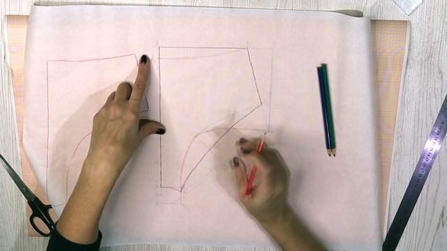 Как перенести боковой шов на базовой выкройке трусиков \ Ответы на вопросы смотреть онлайн