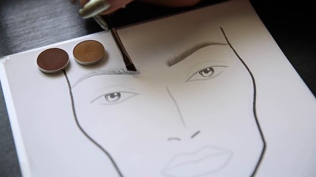 Facechart Brow Tutorial | cassieeMUA смотреть онлайн