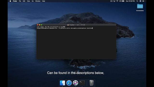 Send Mac Screenshots to Specific Folder смотреть онлайн