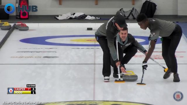 Anton Hood vs. Daniel Casper - Draw 1 - Alberta Curling Series Major смотреть онлайн