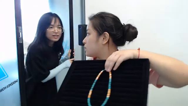 20240626-05 Pink Opal  Pearl Gemstone Necklace 16inch Barrel Beads As Atmosphere Gift For Making