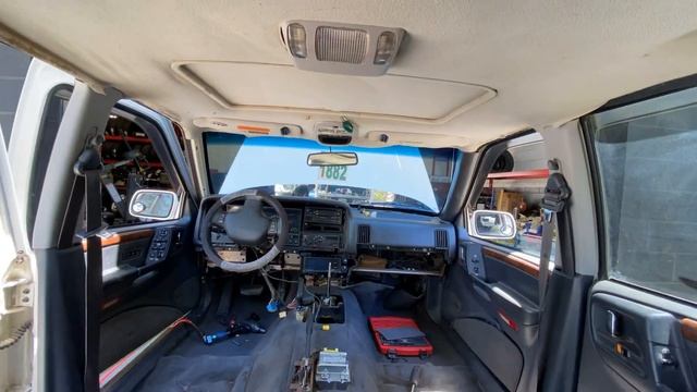 1997 jeep Grand cherokee Heater Core & A/C Evaporator Replacement (Timelapse) part 1 смотреть онлайн