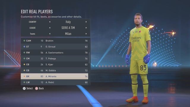 FIFA 23 PS5 - *WINTER UPDATE* - AC MILAN - PLAYER FACES AND RATINGS смотреть онлайн