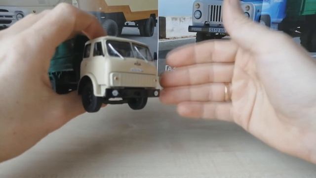 Обзор модели Маз-5549, масштаб 1:43, "Наш автопром" смотреть онлайн