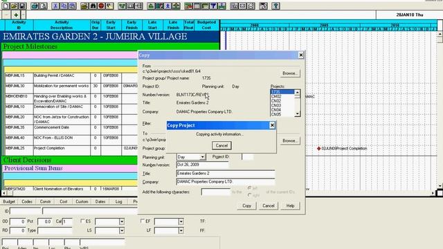 Primavera P6 How to import and export details from one file to another смотреть онлайн