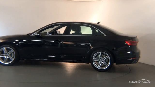 KR66CDV AUDI A4 TFSI QUATTRO S LINE BLACK 2016, Derby Audi смотреть онлайн