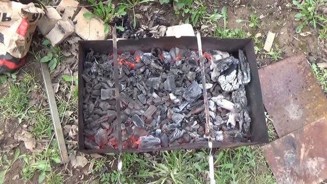 Курица на мангале целиком. chicken on the grill смотреть онлайн